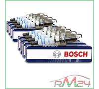 8x CANDELA ACCENSIONE BOSCH DOPPIO PLATINO FR7KPP332 PER BMW SERIE 7 E65 E66