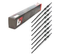 8x Candelette/Candeletta ad Asta per Audi A8 4D 3.3 Tdi 4E 4.0 Tdi 12 Volt