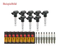 8x Carne & Doria Bobina Accensione + 8x NGK Candela V-Line per Porsche Cayenne