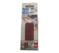 8x Carta Abrasiva Multi Sander Smerigliatrice per Black&decker 54x54 MM 80K