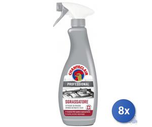 8x Chanteclair Sgrassatore Universale Professional Ml 700