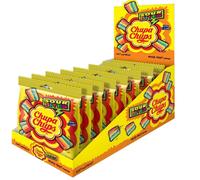 8x Chupa Chups Sour Bites 57,6 g Gusto Di Frutta Mista, Caramella Morbida E...