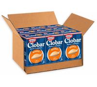 8x Ciobar Bianco Preparato per Cioccolata Calda al Cioccolato Bianco Densa e Cremosa - 20 Bustine Totali da 105 g - Bevanda Calda Tipo Bar