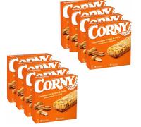 8X Corny Peanut Sweet e Salty Barrette di Muesli alle Arachidi 150g