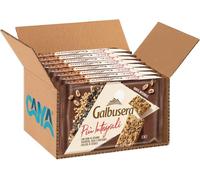 8X Cracker Piu Integrali con Semi di Sesamo, Papavero, Chia e Chicchi di Segale, Salatini Ricchi di Fibre per galbusera, 380g