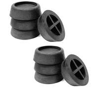 8x Cuscinetti Wachmaschine Asciugatore Gummidämpfer Vibrazione Ammortizzatori di