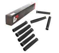 8x Custodia Fibra Protezione Calore Steckerschutz Candela Nero per Alfa Romeo