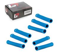 8x Custodia Protettiva Fibra Protezione Calore Spina Candela Blu per BMW 5er 6er