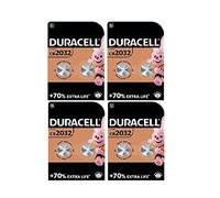 8X Duracell CR 2032 (4 Blister Da 2 Batterie) 8 pile (DL/CR2032)