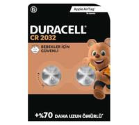 8X Duracell CR 2032 (4 Blister Da 2 Batterie) 8 pile (DL/CR2032)