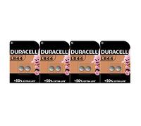 8X Duracell LR44 A76 V13GA 76A (4 Blister Da 2 batterie) 8 Pile