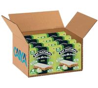 8X Eat Natural Fetta alla Frutta Mela Barretta con Mela, Datteri e Mandorle Senza Glutine (Gluten Free) 100g