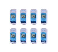 8X ELitech Registratore di Dati di Temperatura USB Digitale Ad Alta Precisione RC-5 per Laboratorio di Trasporto Refrigerato di Stoccaggio in