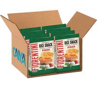 8X Fiorentini Rice Snack Mini Gallette al Gusto Pizza Senza Glutine 40g