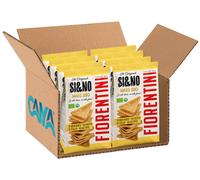 8X Fiorentini SI&NO Mais Mini Gallette al Sale Marino Senza Glutine 90g
