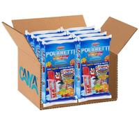 8X Fruit BLU con 10 Ghiaccioli al gusto di Frutta Assortita: Arancia, Fragola, Amarena e Limone per polaretti 420ml