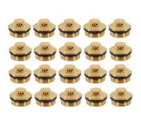 8X G1/2 Testa Irrigatore Da Giardino Regolabile 360° Ottone per Prato/Agricoltura/Irrigazione con 6-8m Diametro Spruzzatore, 30-210 L/H Portata