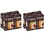 8X Galbusera Belle Buone Cracker Integrali con Avena, Semi Papavero e Zucca 200g