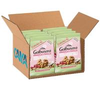 8X Galbusera Cereali G, Biscotti Frollini di Granola e Frolla 100% Vegetali con Avena, Mirtilli Rossi e Cocco, 280g