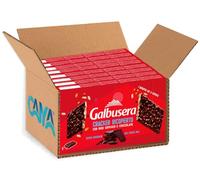 8X Galbusera Cracker ai 5 Cereali Ricoperto con Riso Soffiato e Cioccolato Fondente Extra 150g