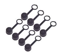 8x Gas Can Tank Rear Vent Cap Vent Cover with Tether Leash & O-Ring Seal