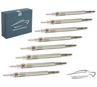 8x Glühkerze per Alpina D10 E39 BMW 7er E38 Opel Astra G Saab Originale Vego