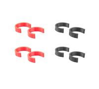 8x GOMME PROTETTIVE per supporto NetDan per U-LOCK OnGuard Neon 8154, 8153