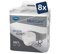 8x Hartmann MoliCare® Premium Elastic, 10 Tropfen - Größe L - B08VWBWHLP | Packung (14 Stück)