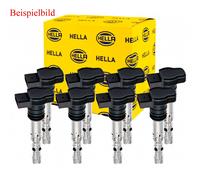 8x HELLA Bobine di Accensione Adatto A per BMW 7er E65 E66 E67 745i Li 750i F01