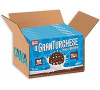 8X Il Granturchese Cioccolato, Biscotti Frollini al Cacao con Gocce di Cioccolato in Confezioni Salvafreschezza per Colussi 340g
