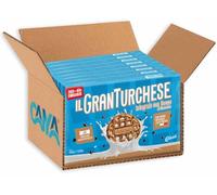 8X Il Granturchese Integrale, Biscotti Frollini Integrali con Gocce di Cioccolato in Confezioni Salvafreschezza per Colussi 340g