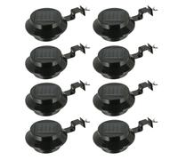 8X Lampada Solare Per Grondaia Luce Grondaia