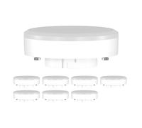 8x lampadine GX53 LED bianco caldo (2700 K) 10,6 W 1038lm 115° opaco [EEK: F]