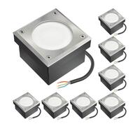 8x LED pavimentazione pietra terra luce da incasso NEOLUM per esterno IP67