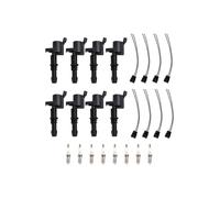 8X lgnition Coil +Spark Plug +Connector FD508 DG511 Per Ford F150 5.4L 04-10 Y0
