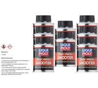 8X Liqui Moly Moto 2/4 Tempi Speed Shooter Additivo Moto 80 Ml
