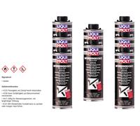 8x Liqui Moly Protezione Pavimento Bitume Nero Karosserieschutzrost Cura 1L