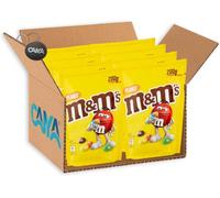 8X M&M's Peanut Confetti Ripieni di Cioccolato al Latte e Arachidi 200g [CAIYA® BOX da 8 Confezioni]