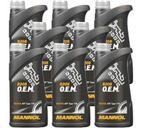 8X MANNOL 1 Litro O.E.M. 8208 Olio Del Cambio Automatico