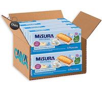 8X Misura Dolcesenza Plumcake allo Yogurt Italiano Senza Zuccheri Aggiunti 6 Monoporzioni 190g [CAIYA® BOX da 8 Confezioni]