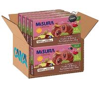 8X Misura Fibrextra Cornetti ai Frutti di Bosco, Barbabietola e Uva 100% Farina Integrale 308gr [CAIYA® BOX da 8 Confezioni]