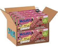 8X Misura Fibrextra Crackers Salatini Integrali con Barbabietola e Carota Nera 385g [CAIYA® BOX da 8 Confezioni]