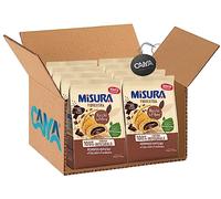 8X Misura Fibrextra Frollini Integrali con Morbida Farcitura al Cioccolato Fondente 260gr [CAIYA® BOX da 8 Confezioni]