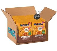 8X Misura Fibrextra Frollini Integrali con Morbida Farcitura di Zucca, Carota e Arancia 260g [CAIYA® BOX da 8 Confezioni]