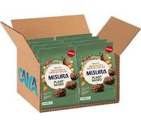 8X Misura Naturicca Plant Based Biscotti Integrali alle Nocciole e Fave di Cacao 260g