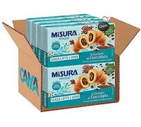 8X Misura Privolat Cornetti al Cioccolato Senza Latte e Uova con Lievito Madre 298g [CAIYA® BOX da 8 Confezioni]