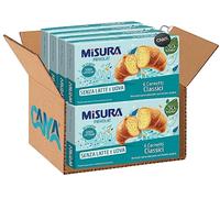 8X Misura Privolat Cornetti Classici Vuoti Senza Latte e Uova con Lievito Madre 246g [CAIYA® BOX da 8 Confezioni]