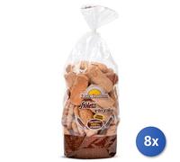 8x Multipack Battistini Biscotti Frolletti Integrali Gr 650