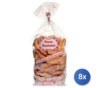 8x Multipack Battistini Biscotti Frollini Gr 750