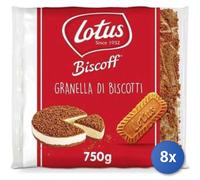 Lotus Biscoff | Granella Decorativa per Torte, Waffle, Gelati e Dolci | Dal Gusto Inconfondibile e Croccante | Prodotto Vegano | 750g